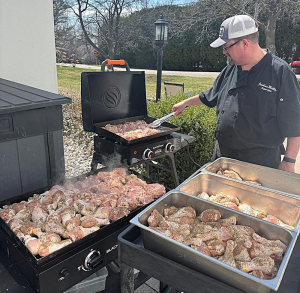 Grilling Chicken